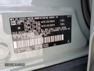 2021 Toyota RAV4 XLE Premium с VIN 2T3C1RFV2MW132387, выставлен на аукционе Copart как лот 61073075 с пробегом 40 622 миль миль и Списание • Salvage title. История ставок и продаж доступна на DreamBid. Изображение 14.