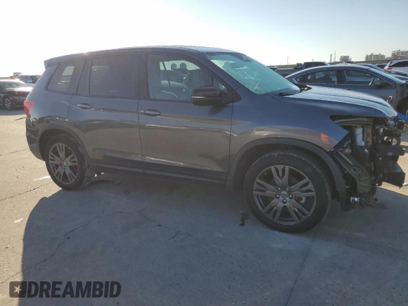 2021 Honda Passport EX-L z VIN 5FNYF7H56MB003423, wystawiony jako Copart lot #55994525 z przebiegiem 50 905 mil mil oraz Szkoda całkowita • Salvage title. Historia ofert i sprzedaży dostępna na DreamBid. Obrazek 4.