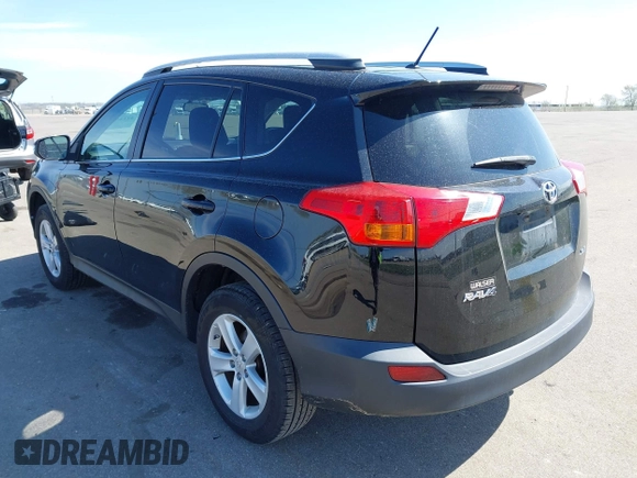 2013 Toyota RAV4 XLE with VIN 2T3WFREV0DW019201, listed as a IAAI auction lot 42145998 with 185,124 mi miles and . Bid and sale history available at DreamBid. Image 3.