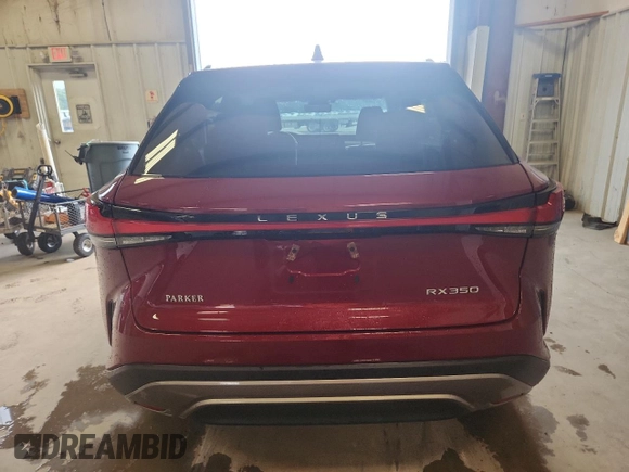 2024 Lexus RX 350 z VIN 2T2BAMBA1RC043795, wystawiony jako Copart lot #61190095 z przebiegiem 5 104 mil mil oraz Szkoda całkowita • Salvage title. Historia ofert i sprzedaży dostępna na DreamBid. Obrazek 6.