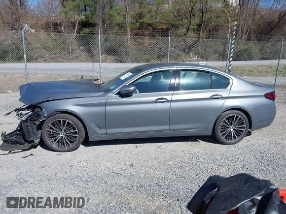 2023 BMW 5 Series 540i xDrive with VIN WBA73BJ02PWY28314, listed as a IAAI auction lot 41822010 with 15,207 mi miles and . Bid and sale history available at carsss.com. Image 14.