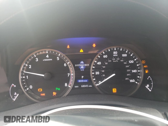 2014 Lexus GS 350 with VIN JTHCE1BL3E5027875, listed as a Copart auction lot 64591735 with 68,045 mi miles and Clean title. Bid and sale history available at DreamBid. Image 9.