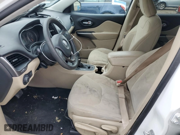 2020 Jeep Cherokee Latitude with VIN 1C4PJMCB7LD651493, listed as a Copart auction lot 45243695 with 80,297 mi miles and Salvage title. Bid and sale history available at DreamBid. Image 7.