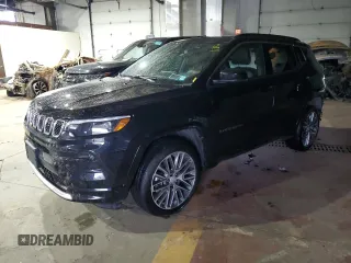 2024 Jeep Compass Limited with VIN 3C4NJDCNXRT602065, listed as a Copart auction lot 56213485 with 6,253 mi miles and Salvage title. Bid and sale history available at DreamBid. Image 1.