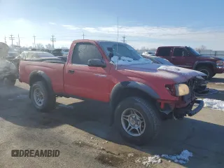 2001 Toyota Tacoma with VIN 5TEPM62N41Z725309, listed as a Copart auction lot 44757285 with 160,028 mi miles and Salvage title. Bid and sale history available at DreamBid. Image 4.