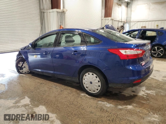 2012 Ford Focus SE with VIN 1FAHP3F29CL451543, listed as a Copart auction lot 58773845 with 105,527 mi miles and Non repairable. Bid and sale history available at DreamBid. Image 2.