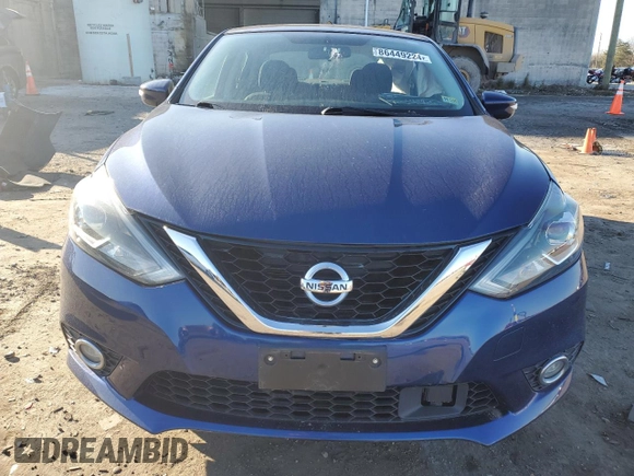 2019 Nissan Sentra SR with VIN 3N1AB7AP4KY399686, listed as a Copart auction lot 86449224 with 35,101 mi miles and Salvage Title. Bid and sale history available at carsss.com. Image 5.