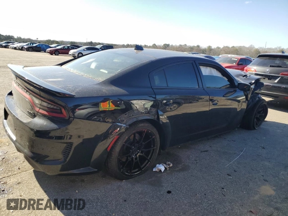 2023 Dodge Charger SRT Hellcat Widebody Jailbreak with VIN 2C3CDXL97PH514569, listed as a Copart auction lot 42081475 with 35,968 mi miles and Salvage Title. Bid and sale history available at carsss.com. Image 3.
