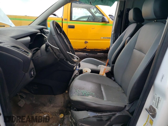 2017 Ford Transit Connect XL with VIN NM0LS6E79H1300557, listed as a Copart auction lot 58524483 with 62,419 mi miles and Salvage title. Bid and sale history available at DreamBid. Image 7.