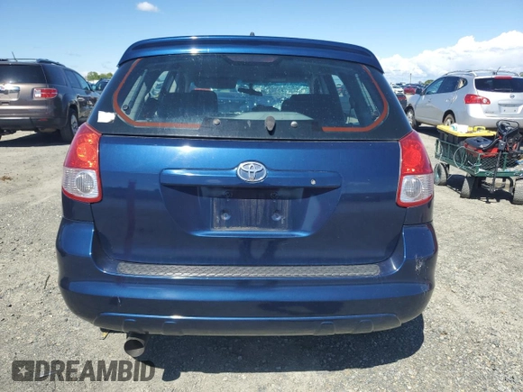 2004 Toyota Matrix Std with VIN 2T1KR32EX4C219438, listed as a Copart auction lot 51789035 with 0 mi miles and Salvage Title. Bid and sale history available at carsss.com. Image 6.