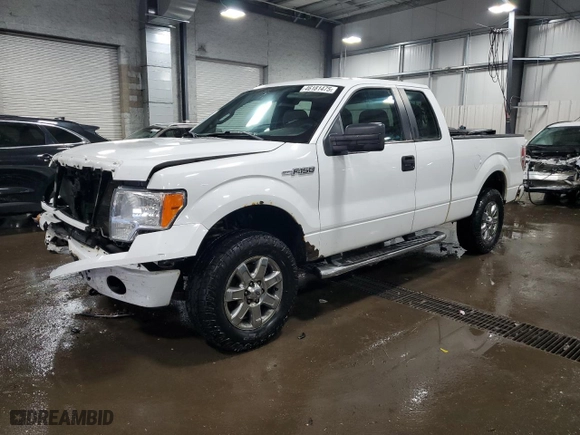 2013 Ford F-150 XL with VIN 1FTFX1EFXDFC42774, listed as a Copart auction lot 46181475 with NaN miles and Salvage Title. Bid and sale history available at carsss.com. Image 1.