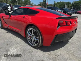 2014 Chevrolet Corvette Z51 3LT with VIN 1G1YM2D70E5104257, listed as a Copart auction lot 52750305 with 65,670 mi miles and Clean title. Bid and sale history available at DreamBid. Image 3.