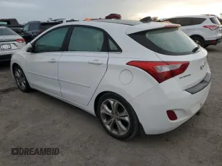 2013 Hyundai Elantra GT with VIN KMHD35LE8DU093065, listed as a Copart auction lot 75117784 with 0 mi miles and Salvage Title. Bid and sale history available at carsss.com. Image 2.