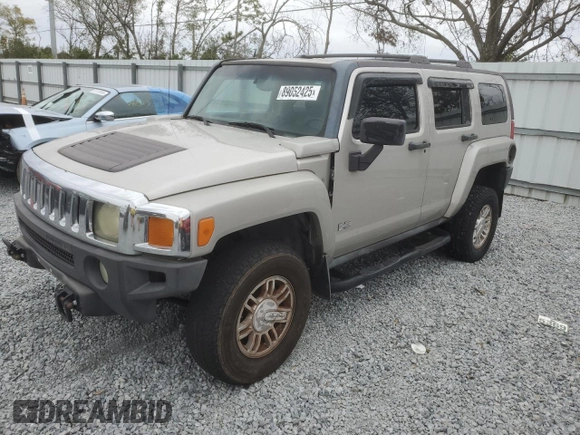 2006 Hummer H3 with VIN 5GTDN136968303659, listed as a Copart auction lot 89052425 with 275,002 mi miles and Clean Title. Bid and sale history available at DreamBid. Image 1.