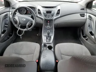 2014 Hyundai Elantra SE with VIN 5NPDH4AE7EH534358, listed as a Copart auction lot 53651345 with 152,845 mi miles and Salvage Title. Bid and sale history available at DreamBid. Image 8.