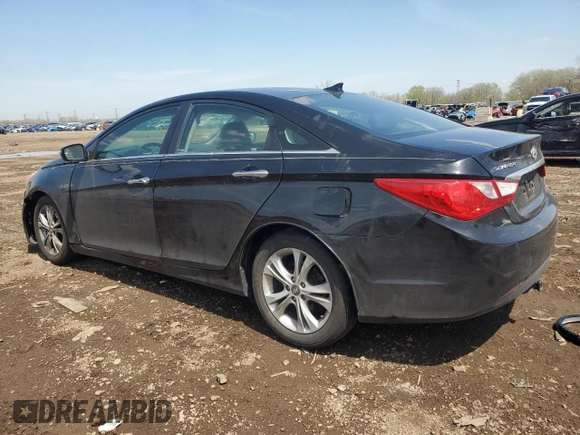 2013 Hyundai Sonata Limited z VIN 5NPEC4AC7DH504924, wystawiony jako Copart lot #54246895 z przebiegiem 168 569 mil mil oraz Szkoda całkowita • Salvage title. Historia ofert i sprzedaży dostępna na DreamBid. Obrazek 2.