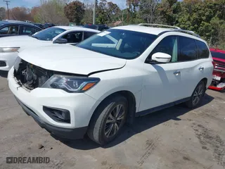 2017 Nissan Pathfinder SL with VIN 5N1DR2MN2HC913096, listed as a IAAI auction lot 41821452 with 120,814 mi miles. Bid and sale history available at carsss.com. Image 17.