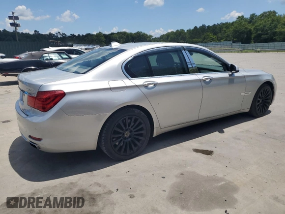 2012 BMW 7 Series 750i with VIN WBAKA8C50CDV99875, listed as a Copart auction lot 61663985 with 145,289 mi miles and Clean title. Bid and sale history available at DreamBid. Image 3.