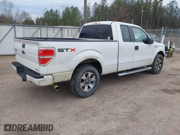 2013 Ford F-150 XL with VIN 1FTFX1CFXDFC69539, listed as a IAAI auction lot 41596646 with 112,098 mi miles. Bid and sale history available at carsss.com. Image 4.