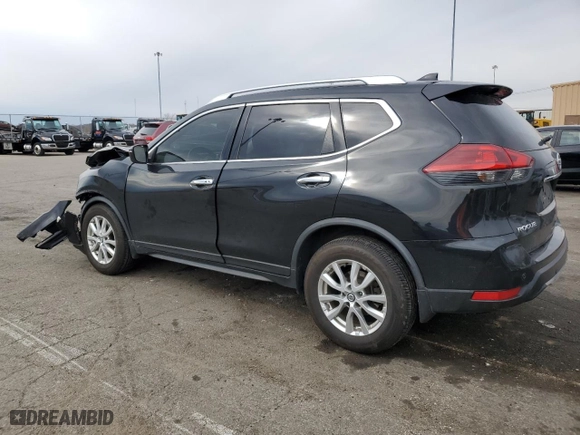 2020 Nissan Rogue SV with VIN JN8AT2MV8LW122608, listed as a Copart auction lot 50963965 with 76,499 mi miles and Salvage Title. Bid and sale history available at carsss.com. Image 2.