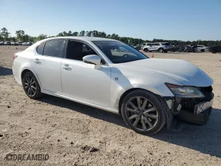 2013 Lexus GS 350 with VIN JTHBE1BL6D5024656, listed as a Copart auction lot 52011805 with 80,032 mi miles and Salvage Title. Bid and sale history available at carsss.com. Image 4.