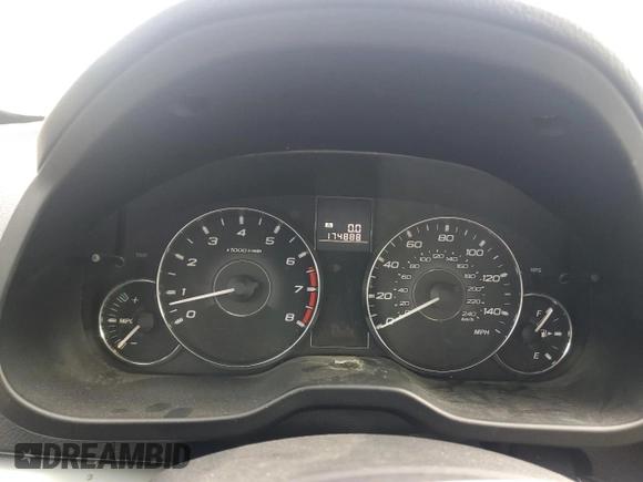 2012 Subaru Outback 2.5i с VIN 4S4BRBAC5C1277014, выставлен на аукционе Copart как лот 49440065 с пробегом 174 888 миль миль и Чистый • Clean title. История ставок и продаж доступна на DreamBid. Изображение 9.