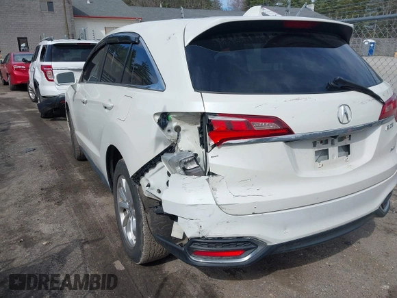 2016 Acura RDX Technology with VIN 5J8TB4H50GL016692, listed as a IAAI auction lot 41827258 with 209,224 mi miles and . Bid and sale history available at DreamBid. Image 6.