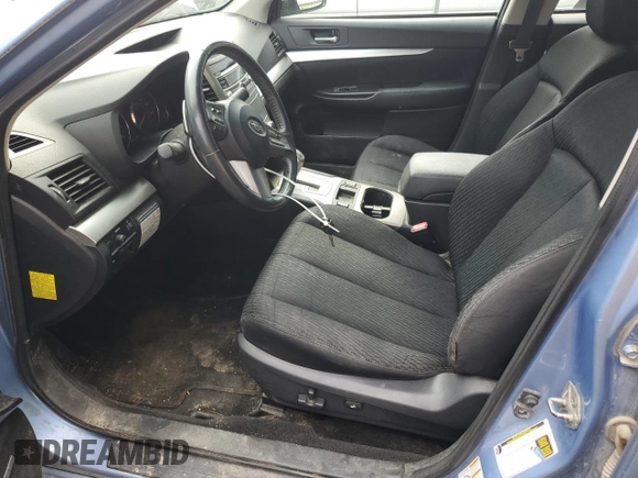 2011 Subaru Legacy Premium with VIN 4S3BMBF69B3219660, listed as a Copart auction lot 59640214 with 144,549 mi miles and Non repairable. Bid and sale history available at DreamBid. Image 7.