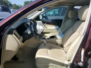 2017 Infiniti QX50 with VIN JN1BJ0RR6HM411188, listed as a Copart auction lot 62500415 with 21,534 mi miles and Salvage title. Bid and sale history available at DreamBid. Image 7.