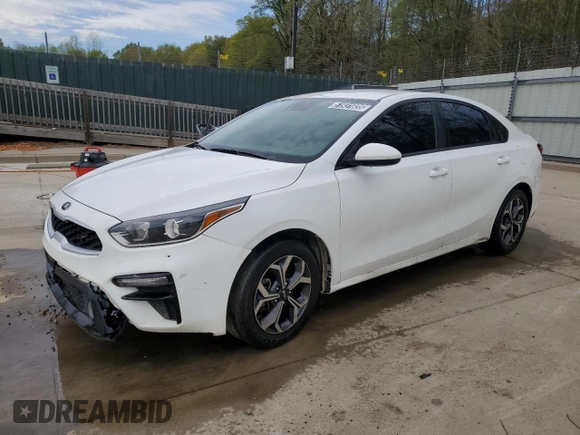 2021 Kia Forte LXS with VIN 3KPF24AD7ME346895, listed as a Copart auction lot 51931035 with 85,307 mi miles and Clean Title. Bid and sale history available at carsss.com. Image 1.