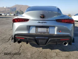 2021 Toyota GR Supra 3.0 with VIN WZ1DB0C04MW038391, listed as a Copart auction lot 83372814 with 0 mi miles and Salvage Title. Bid and sale history available at carsss.com. Image 6.