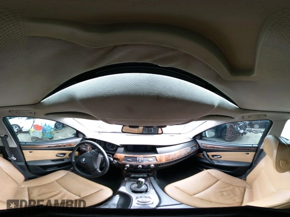 2010 BMW 5 Series 528i with VIN WBANU5C53AC460104, listed as a IAAI auction lot 42136658 with 107,031 mi miles and . Bid and sale history available at carsss.com. Image 17.