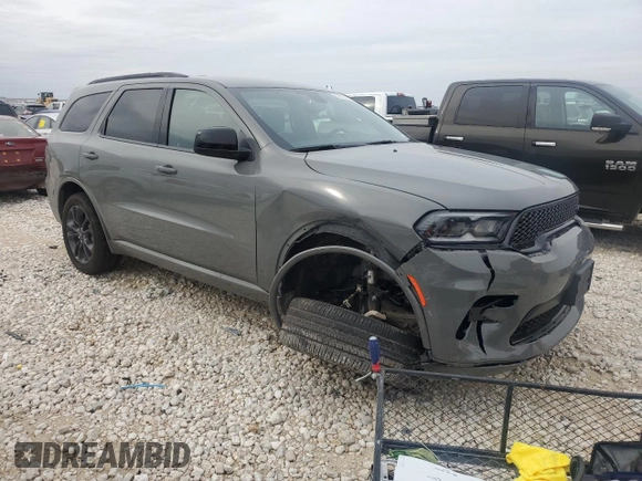 2024 Dodge Durango SXT with VIN 1C4RDHAG1RC212620, listed as a Copart auction lot 83627454 with Not provided miles and Salvage title. Bid and sale history available at DreamBid. Image 4.