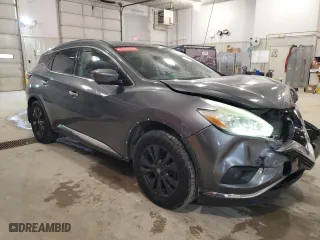 2017 Nissan Murano SV with VIN 5N1AZ2MGXHN145313, listed as a Copart auction lot 41849245 with 134,865 mi miles and Clean Title. Bid and sale history available at carsss.com. Image 4.