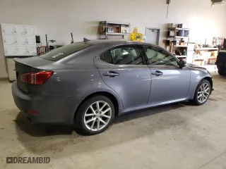 2013 Lexus IS 250 with VIN JTHCF5C24D5063907, listed as a Copart auction lot 46672525 with 133,701 mi miles and Salvage Title. Bid and sale history available at carsss.com. Image 3.
