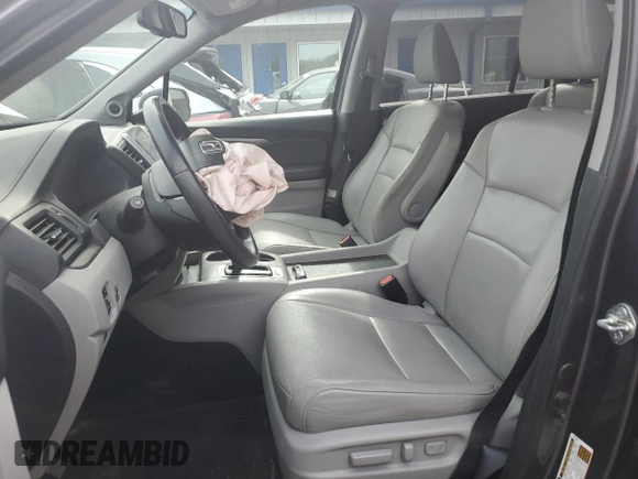 2017 Honda Pilot EX-L with VIN 5FNYF6H58HB066653, listed as a Copart auction lot 58304875 with 67,457 mi miles and Salvage title. Bid and sale history available at DreamBid. Image 7.