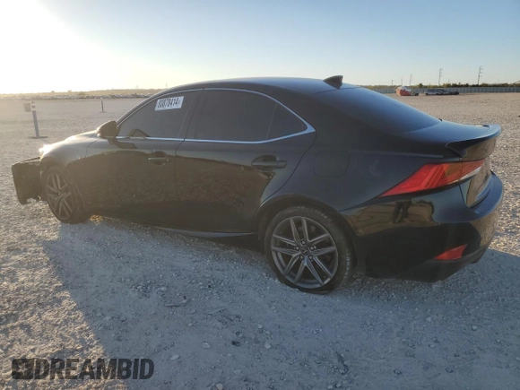 2017 Lexus IS 350 with VIN JTHBE1D22H5030500, listed as a Copart auction lot 80878414 with 76,788 mi miles and Salvage Title. Bid and sale history available at DreamBid. Image 2.