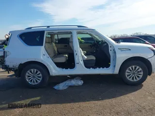 2023 Nissan Armada SV with VIN JN8AY2AC4P9183740, listed as a IAAI auction lot 41333249 with 10,906 mi miles. Bid and sale history available at carsss.com. Image 14.