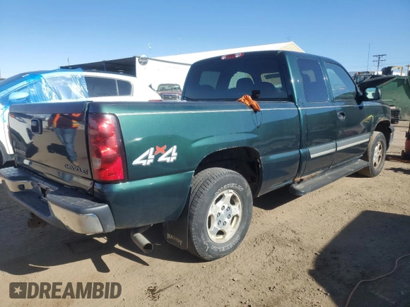 2004 Chevrolet Silverado 1500 LS with VIN 2GCEK19T641183546, listed as a Copart auction lot 44047325 with 163,510 mi miles and Salvage Title. Bid and sale history available at carsss.com. Image 3.