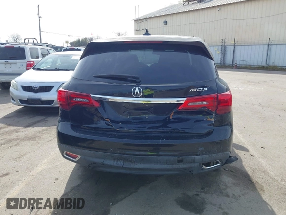 2014 Acura MDX Tech Pkg with VIN 5FRYD3H40EB017310, listed as a IAAI auction lot 41846635 with 130,734 mi miles. Bid and sale history available at carsss.com. Image 16.