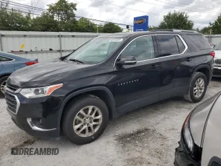 2018 Chevrolet Traverse LT Cloth with VIN 1GNERGKW5JJ278918, listed as a Copart auction lot 66184484 with 71,022 mi miles and Salvage Title. Bid and sale history available at carsss.com. Image 1.