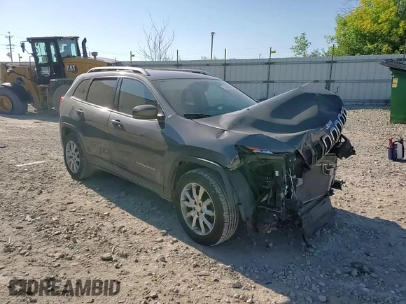 2018 Jeep Cherokee Limited с VIN 1C4PJMDB4JD598439, выставлен на аукционе Copart как лот 70609004 с пробегом 77 367 миль миль и На запчасти • Non repairable. История ставок и продаж доступна на DreamBid. Изображение 10.