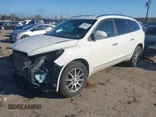 2015 Buick Enclave Leather with VIN 5GAKRBKD9FJ243384, listed as a IAAI auction lot 41204989 with 135,210 mi miles and . Bid and sale history available at carsss.com. Image 18.