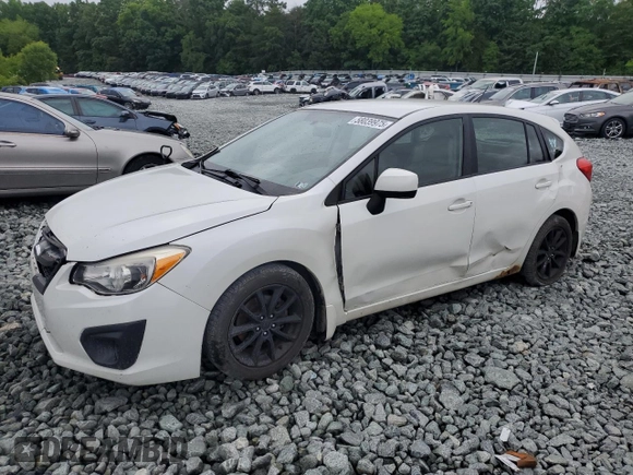 2012 Subaru Impreza Premium z VIN JF1GPAC61CH225006, wystawiony jako Copart lot #58039975 z przebiegiem 167 171 mil mil oraz Szkoda całkowita • Salvage title. Historia ofert i sprzedaży dostępna na DreamBid. Obrazek 1.