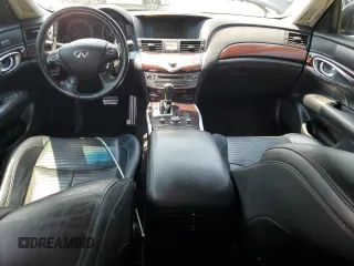 2011 Infiniti M with VIN JN1BY1AP3BM321578, listed as a Copart auction lot 66103954 with Not Provided miles and Salvage Title. Bid and sale history available at DreamBid. Image 8.
