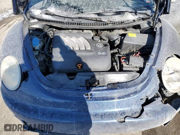 2005 Volkswagen New Beetle Coupe GLS with VIN 3VWCK31C65M403080, listed as a Copart auction lot 45346465 with 118,716 mi miles and Salvage Title. Bid and sale history available at carsss.com. Image 11.