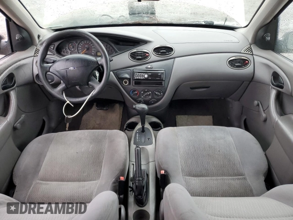 2001 Ford Focus LX with VIN 1FAFP33P51W267171, listed as a Copart auction lot 44200295 with 215,015 mi miles and Salvage Title. Bid and sale history available at carsss.com. Image 8.
