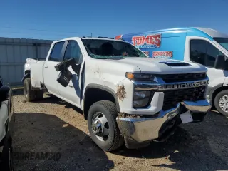 2023 Chevrolet Silverado 3500HD LT with VIN 1GC4YTEY4PF104203, listed as a Copart auction lot 80585124 with 94,217 mi miles and Salvage Title. Bid and sale history available at carsss.com. Image 4.