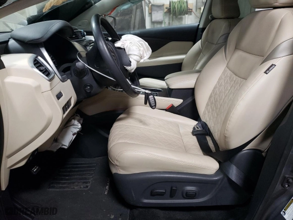 2023 Nissan Murano Platinum with VIN 5N1AZ2DS8PC126726, listed as a Copart auction lot 84636174 with 6,941 mi miles and Salvage Title. Bid and sale history available at carsss.com. Image 7.