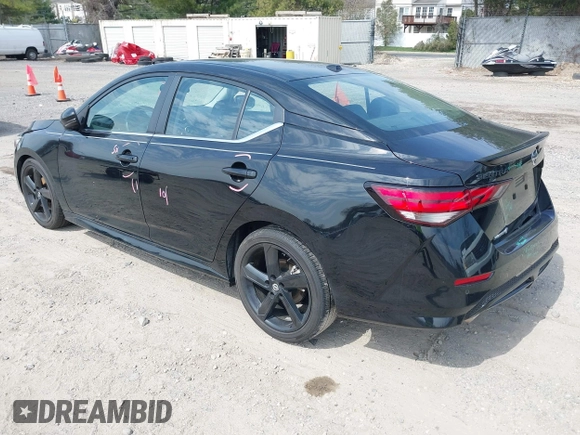 2023 Nissan Sentra SR with VIN 3N1AB8DV8PY229161, listed as a IAAI auction lot 41914100 with 14,948 mi miles and . Bid and sale history available at DreamBid. Image 3.
